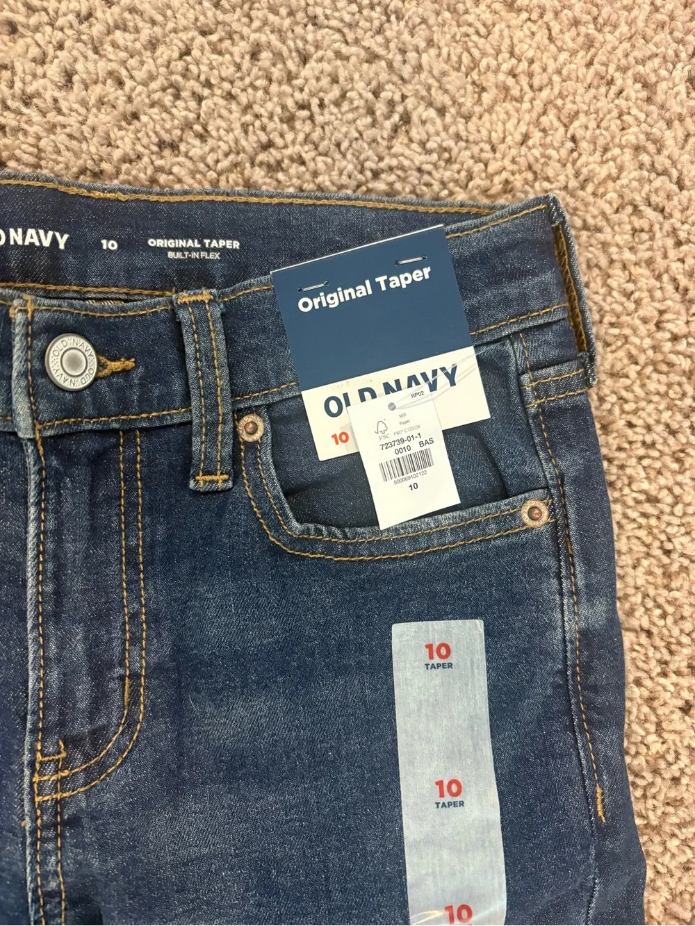 Original Taper Jeans for Boys